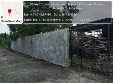 DIJUAL CEPAT !!!! TANAH LOKASI JL. KARYA INDAH / TAPUNG