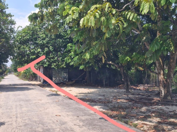 DIJUAL SEBIDANG TANAH COCOK BANGUN PERUMAHAN LOKASI DI KUBANG RAYA-PEKANBARU