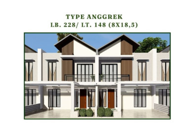 Dijual Rumah Cluster Baru Type 228 di Soekarno Hatta