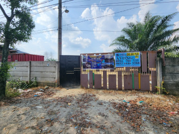 DIJUAL SEBIDANG TANAH LOKASI TEPI JALAN BESAR JL. DHARMA BAKTI / SIGUNGGUNG - PEKANBARU