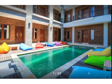 DIJUAL RUMAH + PENGINAPAN DI BALI