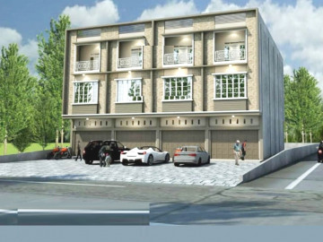 Dijual Ruko Baru 3lt di Jl. Rambutan / Arifin Ahmad - Pekanbaru