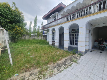 Dijual 1 unit rumah bulatan tepi Jalan Lokasi Riau sekitar tengah kota Pekanbaru