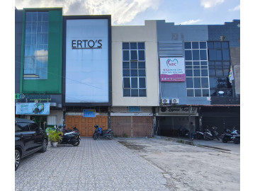 DIJUAL / DISEWAKAN RUKO 3 LT LOKASI JENDRAL SUDIRMAN