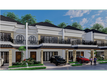 DIJUAL PERUMAHAN MEWAH KONSEP ORIENTAL LOKASI JALAN THAMRIN / SOEKARNO HATTA / ARENGKA - PEKANBARU