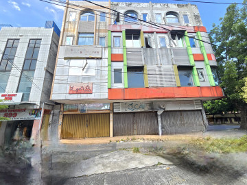 DIJUAL/DISEWAKAN 3 UNIT RUKO GANDENG 4 LANTAI LOKASI TEPI JALAN AHMAD YANI - PEKANBARU