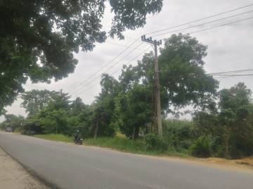 DIJUAL TANAH LOKASI TEPI JALAN BESAR JL. LABERSA - PEKANBARU