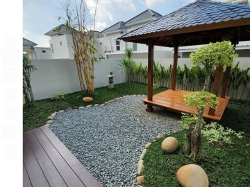 DIJUAL RUMAH CLUSTER 2LT FULL FURNISH JL.PERKASA