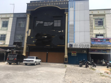Dijual  / Disewakan Ruko Gandeng 3unit + Gudang Jl. Tuanku Tambusai Ujung, Pekanbaru