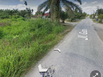 DIJUAL SEBIDANG TANAH LOKASI JL.GURU GARUDA SAKTI KM 6 -PEKANBARU