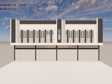DIJUAL 4 UNIT RUKO 2 LANTAI BARU LOKASI JL.TAMAN KARYA-PEKANBARU