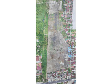 DIJUAL SEBIDANG TANAH +/- 8,5 HA LOKASI TEPI JALAN HR. SOEBRANTAS / PANAM - PEKANBARU