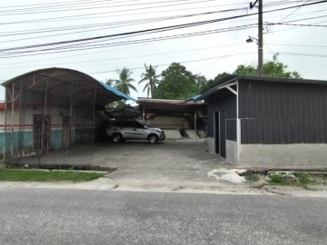 Dijual Rumah Petak 3 Pintu + Cucian Mobil Tanah Super Besar Harapan Raya, Tangkerang, Bukit Raya
