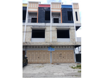DIJUAL RUKO GANDENG 3LT LOKASI JL. MUTIARA / RIAU - PEKANBARU