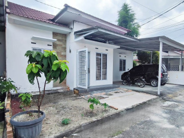 DIJUAL RUMAH FULL RENOVASI POSISI HOOK, SIAP HUNI LOKASI JL. INPRES - PEKANBARU