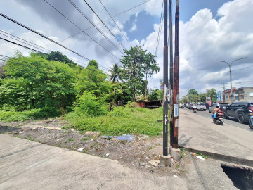 DIJUAL SEBIDANG TANAH TEPI JALAN HR.SOEBRANTAS/PANAM-PEKANBARU