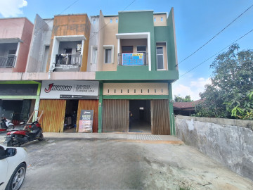 DIJUAL RUKO 2 LANTAI SIAP PAKAI LOKASI JL.LUMBA-LUMBA-PEKANBARU