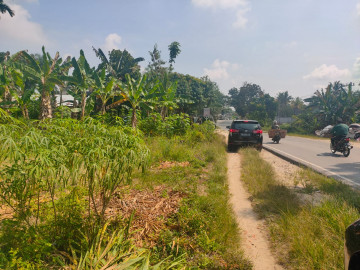 Dijual / Disewakan Tanah tepi jalan KM 20