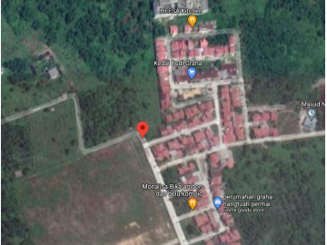 Dijual sebidang tanah Jl. Perkasa , Graha Hangtuah Permai, Tenayan Raya, Pekanbaru