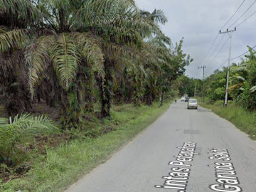 Dijual Sebidang tanah di tepi jalan Garuda Sakti KM23