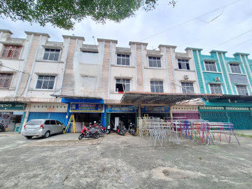 DIJUAL 2 UNIT RUKO GANDENG 3 LANTAI LOKASI TEPI JALAN HANGTUAH-PEKANBARU