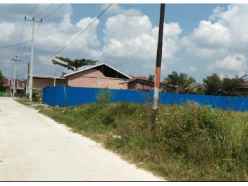 Dijual tanah kaplingan di Jl. Guru / Garuda Sakti Km 6