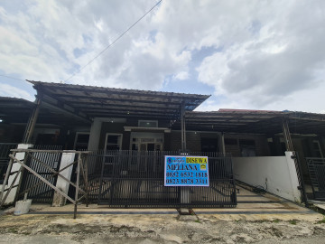 Di sewakan rumah cluster siap huni lokasi Soekarno Hatta dekat ke Sekolah Darma loka kota Pekanbaru