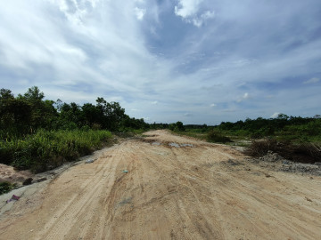 DIJUAL SEBIDANG TANAH LOKASI TEPI JALAN SIAK 2 PALAS