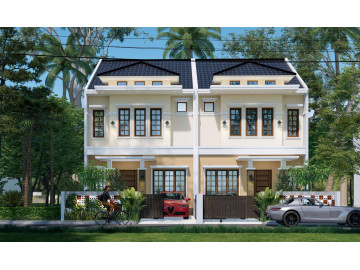Dijual Rumah mewah 2lt lokasi Jl. Soekarno Hatta - Pekanbaru