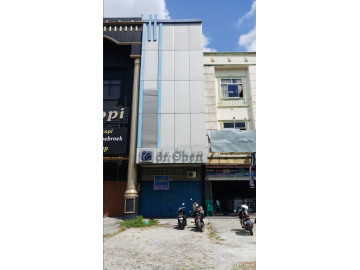 DISEWAKAN RUKO 3LT FULL KERAMIK LOKASI JL. TUANKU TAMBUSAI - PEKANBARU