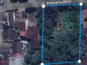 DIJUAL SEBIDANG TANAH KERAS LOKASI DALAM KOTA JL.HASANUDDIN-PEKANBARU