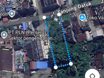DIJUAL SEBIDANG TANAH LOKASI DALAM KOTA JL.TANJUNG DATUK-PEKANBARU