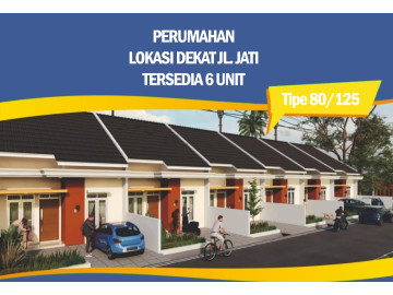 DIJUAL RUMAH BARU, LOKASI TENGAH KOTA DEKAT JL. JATI - PEKANBARU