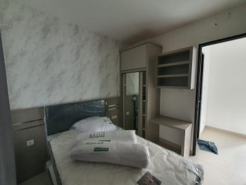 DIJUAL RUMAH CLUSTER 2 LT SEMI FURNISHED SIAP HUNI DI JL PERKASA - PEKANBARU