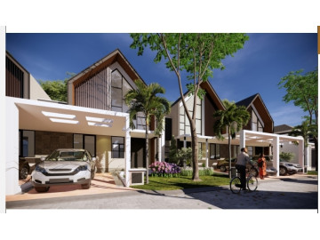 Cluster Baru di Jl.Gulama Desain Eksklusif dan Modern Tersedia Type 77 dan Type 103 (Konsep Inner Garden)