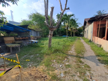 Dijual sebidang tanah di tepi jalan harapan raya-pekanbaru