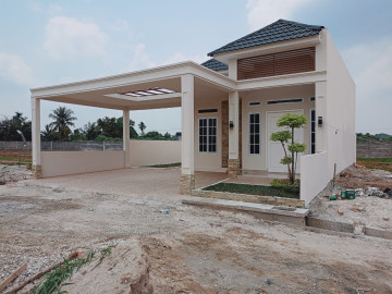 DIJUAL RUMAH CLUSTER TYPE 45 KONDISI BARU DENGAN HARGA TERJANGKAU LOKASI KUBANG RAYA