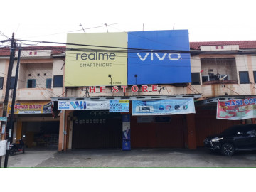 Disewakan Ruko 2lt Gandeng di Jl. Durian - Pekanbaru