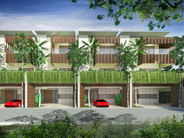 DIJUAL RUMAH LUAS 3 LT CLUSTER MEWAH DI JL KUANTAN RAYA - PEKANBARU