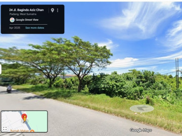 Dijual Tanah Keras 3080 KM2 Jl Raya By Pass KM24 - Kota Padang