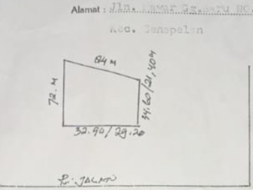 DIJUAL SEBIDANG TANAH LOKASI JL. SM. AMIN - PEKANBARU