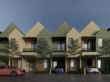 DIJUAL RUMAH CLUSTER MEWAH 2LT LOKASI JL.LILI- PEKANBARU
