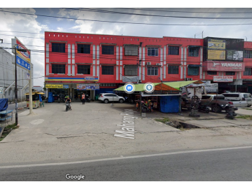 DIJUAL RUKO 3LT LOKASI TEPI JALAN BESAR PASIR PUTIH - PEKANBARU