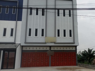 Dijual Ruko 2 Pintu 3 Lt Full Keramik Jl Kubang Raya- Siak Hulu