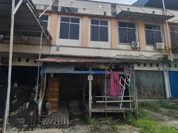 Di Jual 2 unit ruko gandeng lokasi Jalan Soekarno Hatta tengah kota Pekanbaru