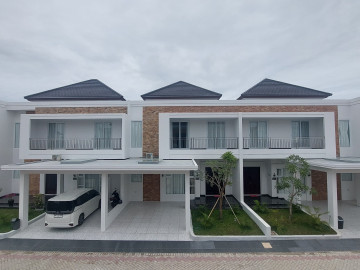 Dijual Rumah Cluster Baru 2 Lantai Konsep Bali Di Parit Indah