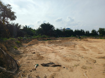 Dijual Tanah Keras Tepi Jalan Siap Bangun di Jl. Lintas Timur
