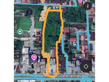 Dijual Tanah di jl. Subrantas - Panam