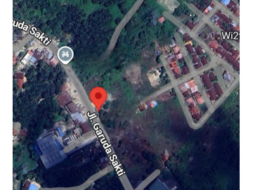 Dijual Tanah Luas 6440m2 di Garuda Sakti