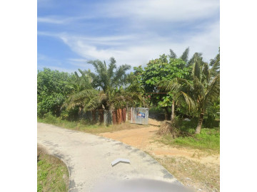 DIJUAL SEBIDANG TANAH KERAS DAN SUDAH PAGAR LOKASI PALAS - PEKANBARU